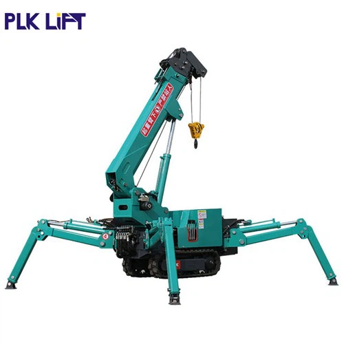 بالابر ساخت و ساز جرثقیل عنکبوتی هیدرولیک چین 3t 5t 8t 10t 12t